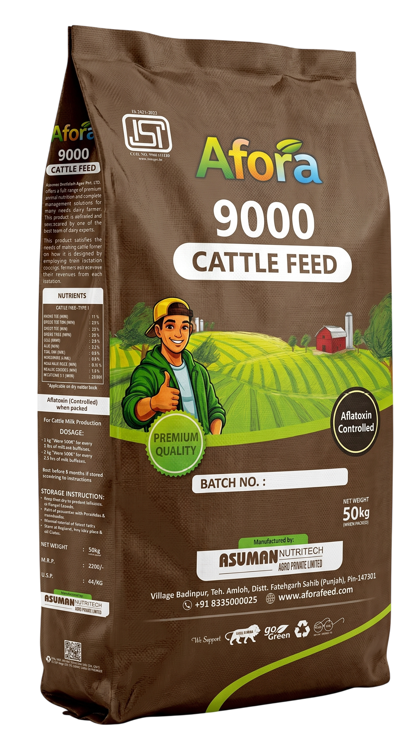 Afora 9000 Cattle Feed Bag